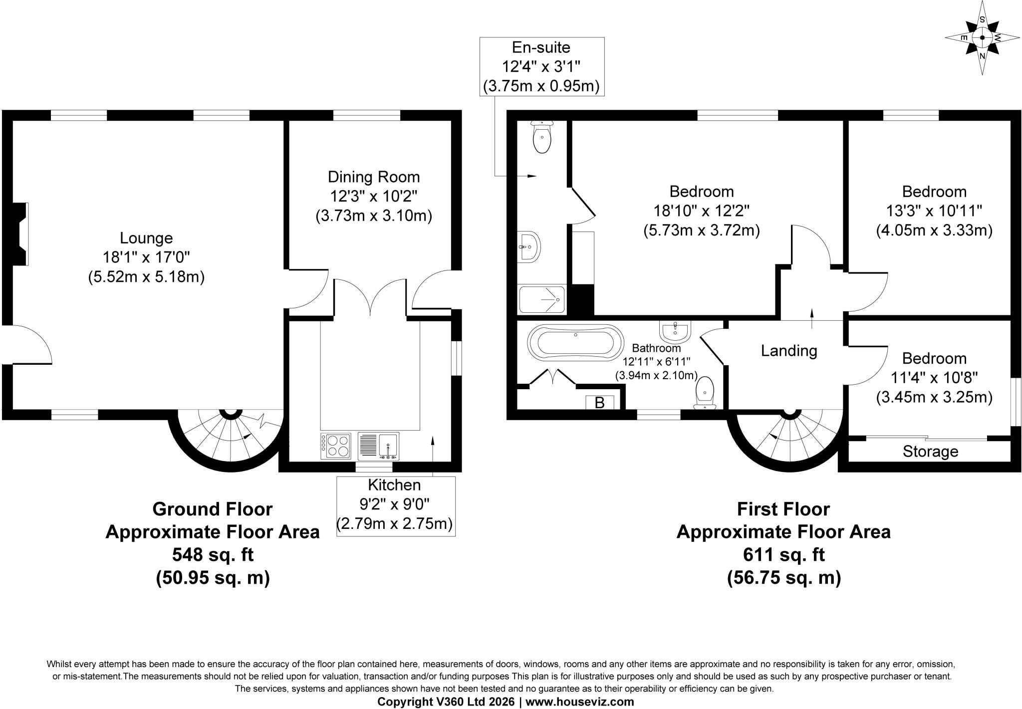10 Beck Side, Carleton, North Yorkshire BD23 3ET floorplan