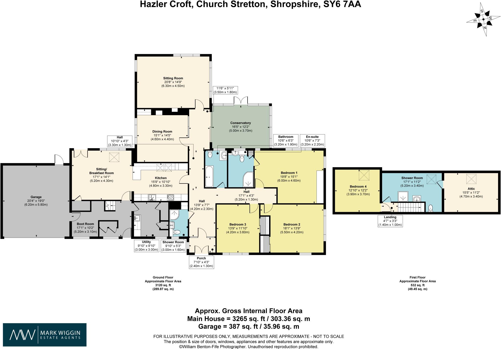 Sandford Avenue, Church Stretton, Shropshire, SY6 floorplan