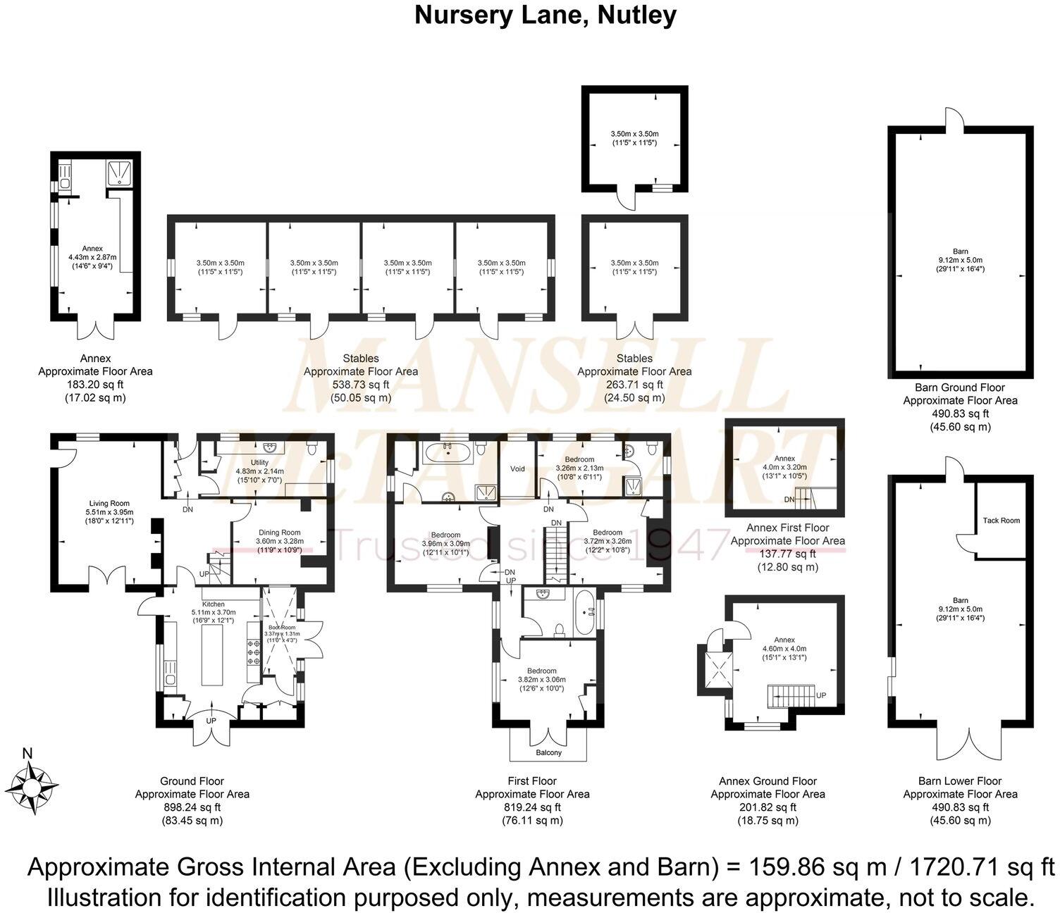 Nursery Lane, Nutley, TN22 floorplan