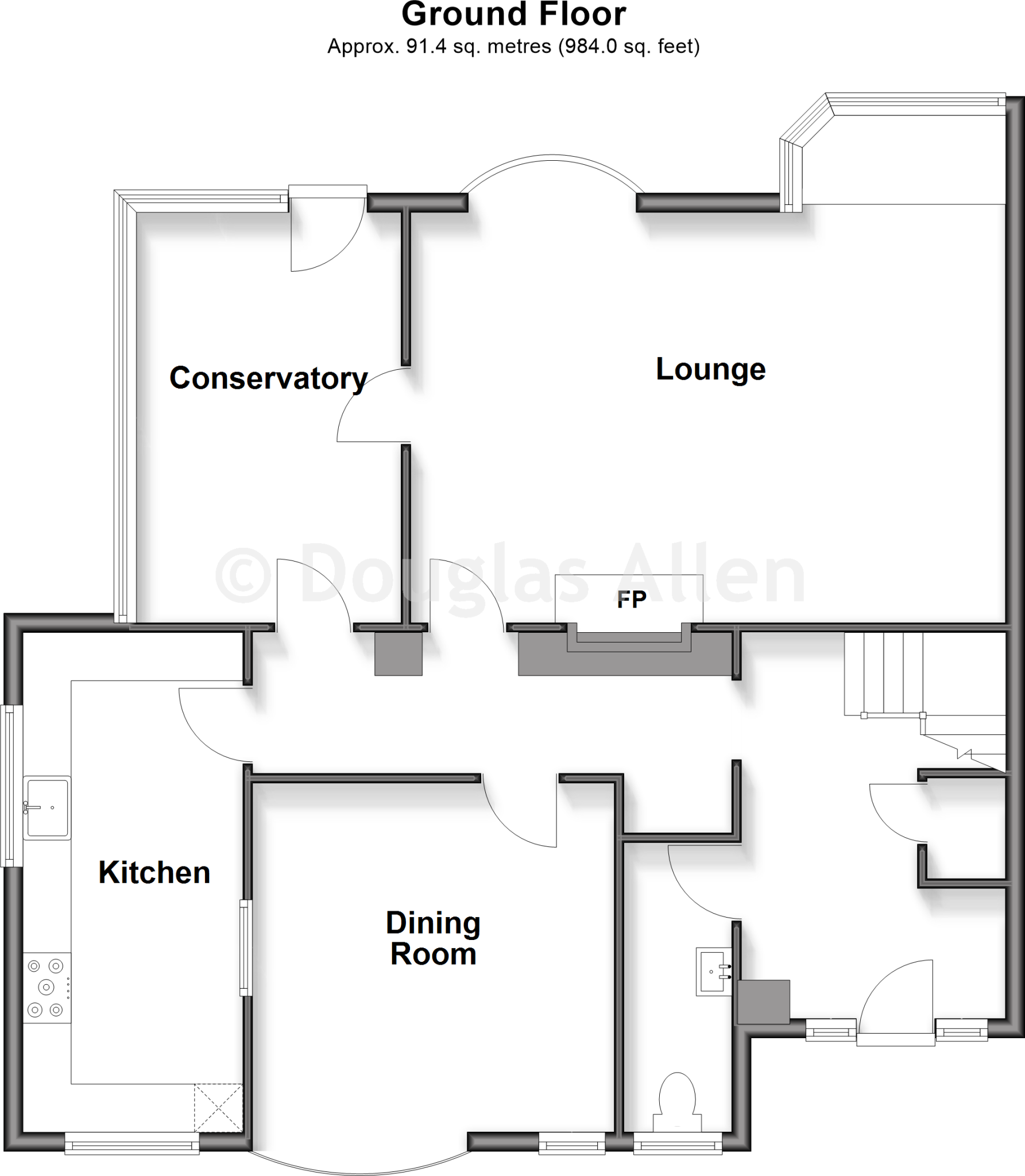 Woodbury Hill, Loughton, Essex floorplan