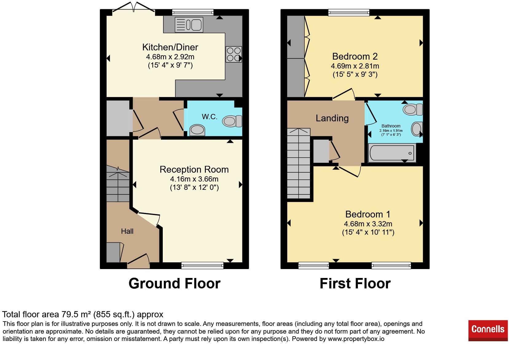 Butlers Way, East Grinstead floorplan