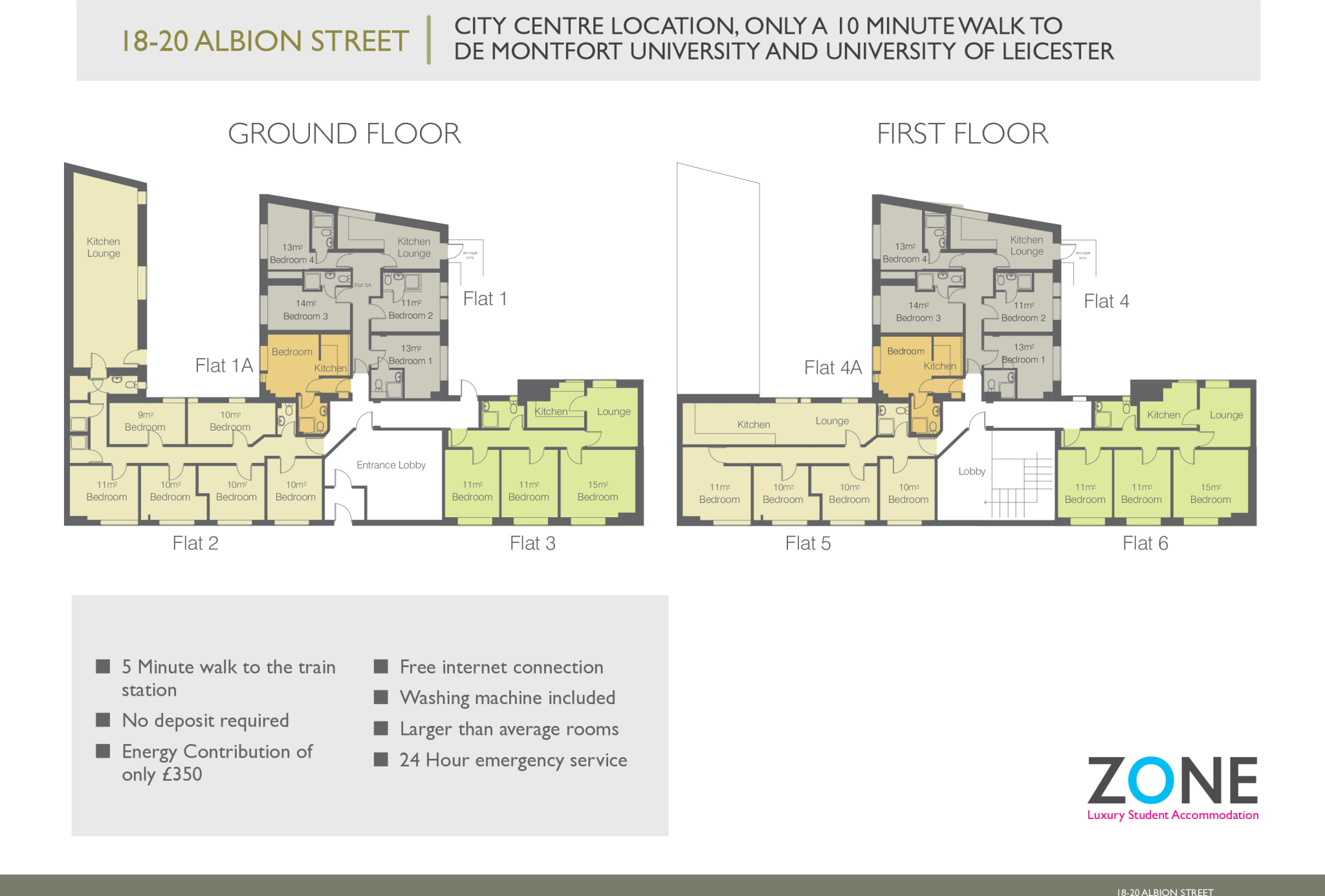 18-20 Albion Street, Leicester, Leicestershire, LE1 floorplan
