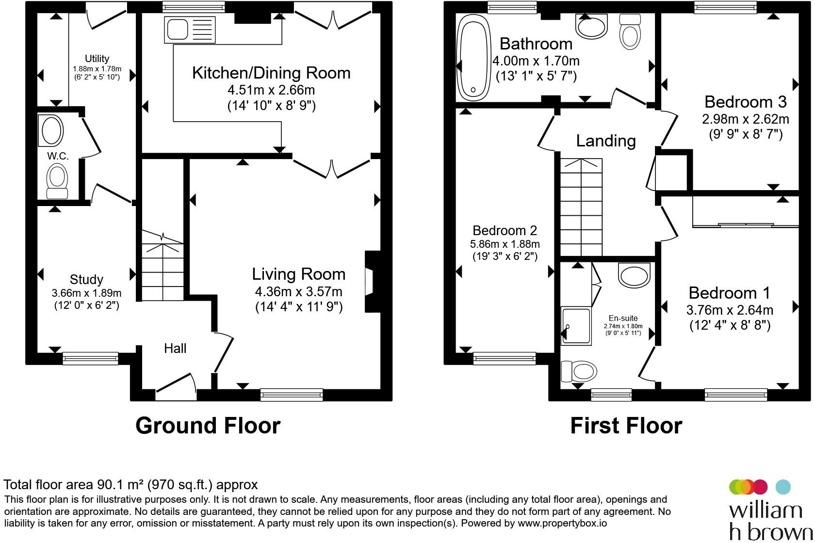 Oak Park Rise, Barnsley floorplan
