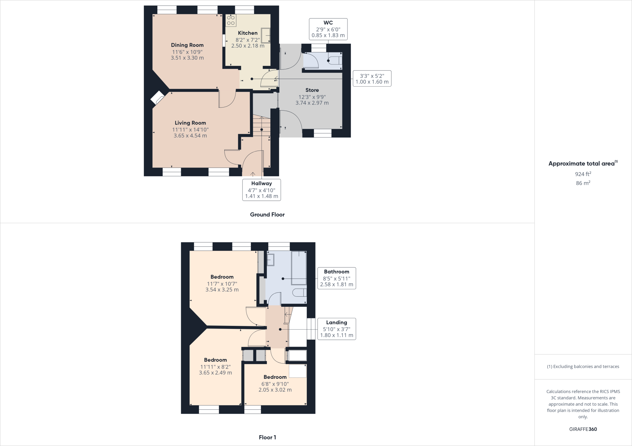 Churchill Crescent, Thame, Oxfordshire, OX9 floorplan