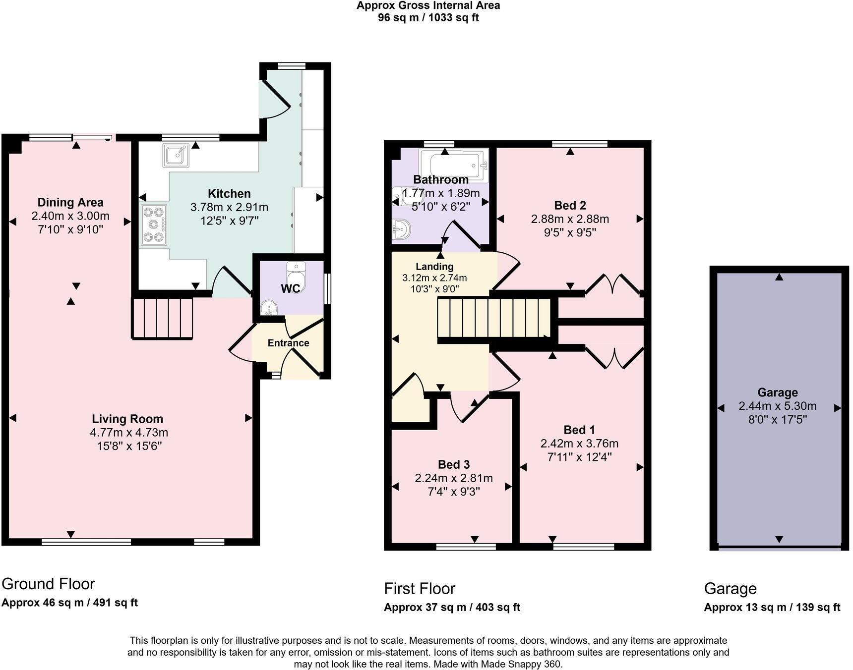 Beverley Gardens, Swanmore, SO32 floorplan