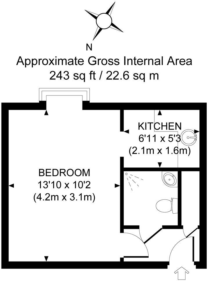 Goldsworth Park, Woking, Surrey, GU21 floorplan