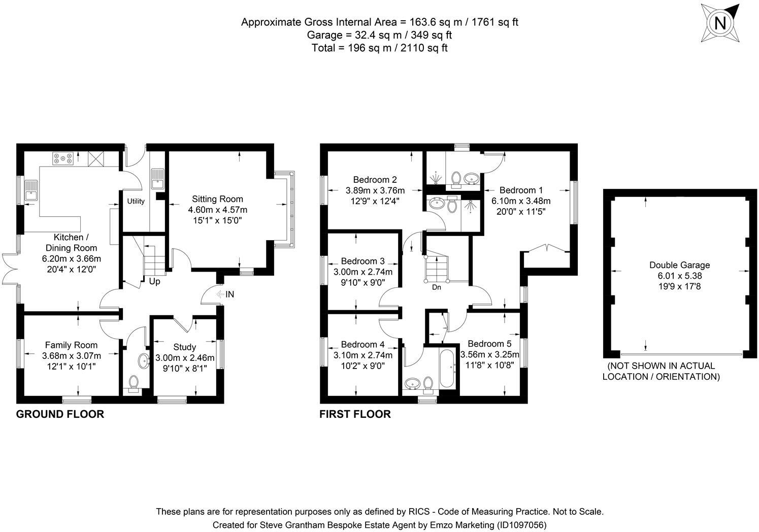 Henwood Grove, Clanfield floorplan