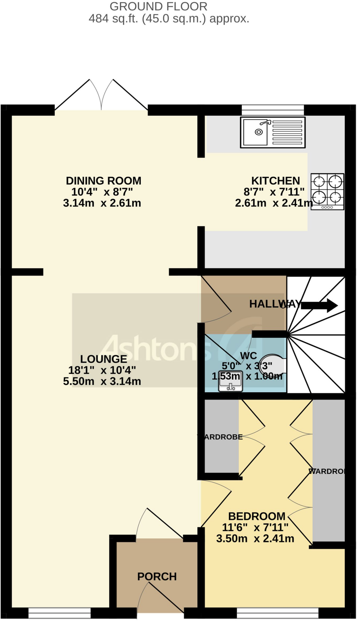 Pennine Lane, Golborne, WA3 floorplan