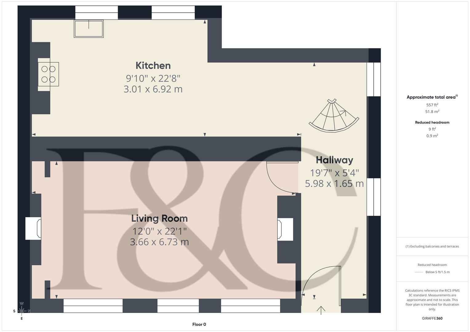 Main Street, Repton floorplan