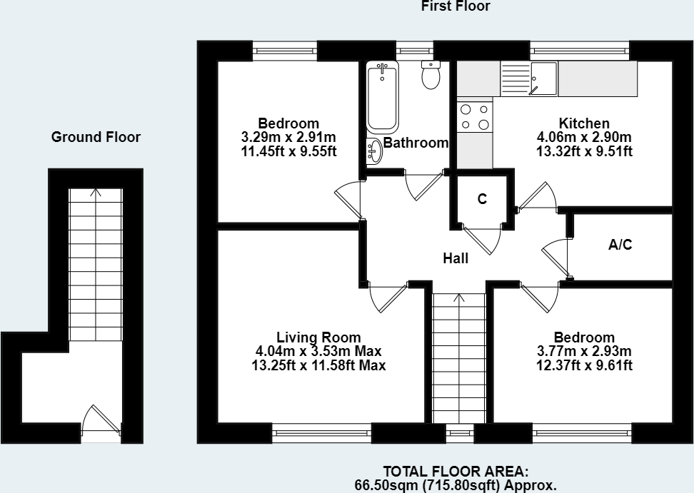Townsend, Williton, Taunton floorplan