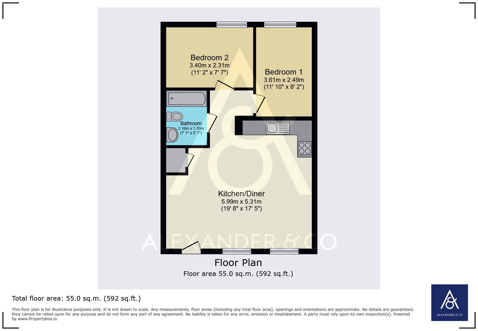 Oxford Road, Aylesbury, Buckinghamshire floorplan