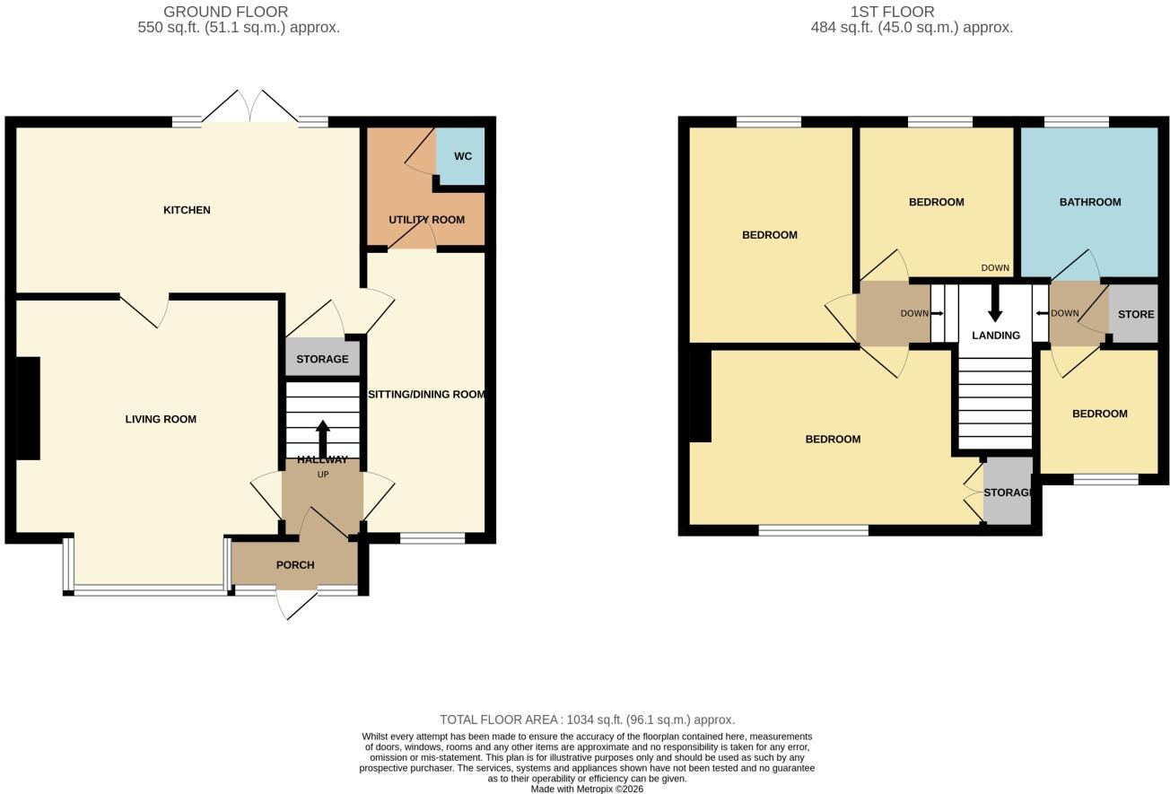 Noose Lane, Willenhall, WV13 floorplan