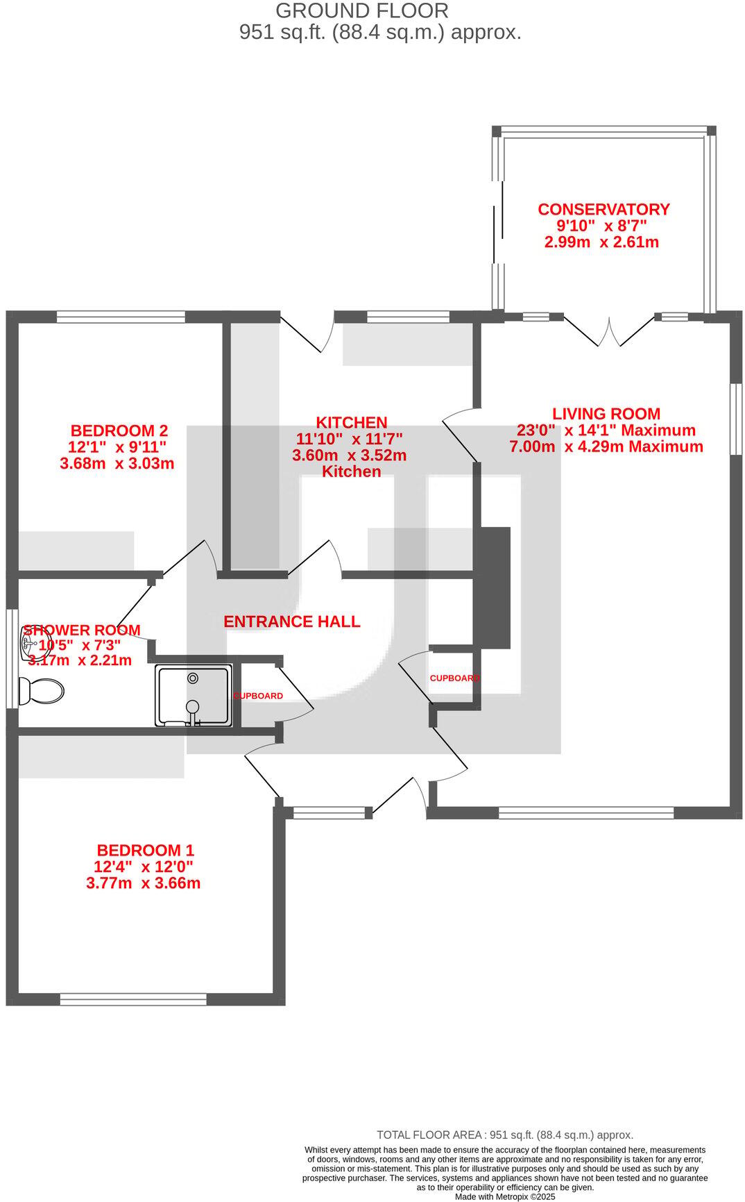 Kings Road, Bradford, BD2 floorplan