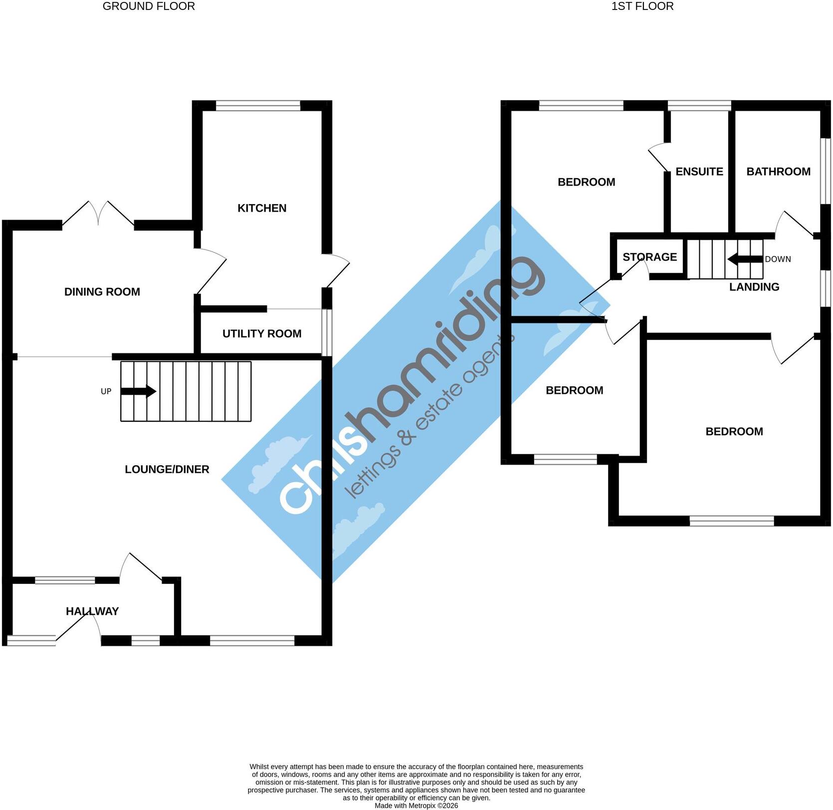 Scott Close, Elworth, CW11 floorplan