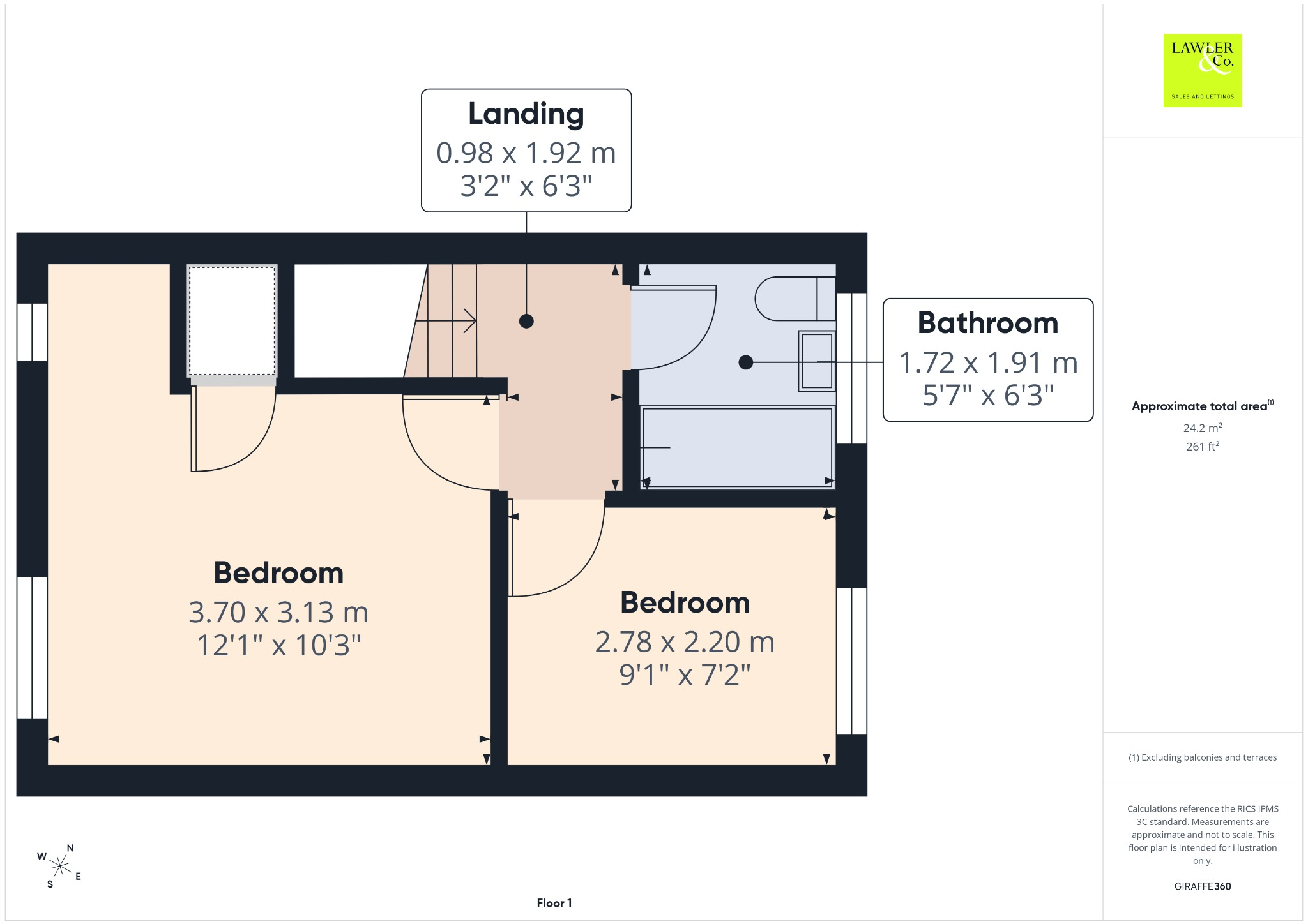 Oriel Close, Heaviley, Stockport, SK2 6TL floorplan