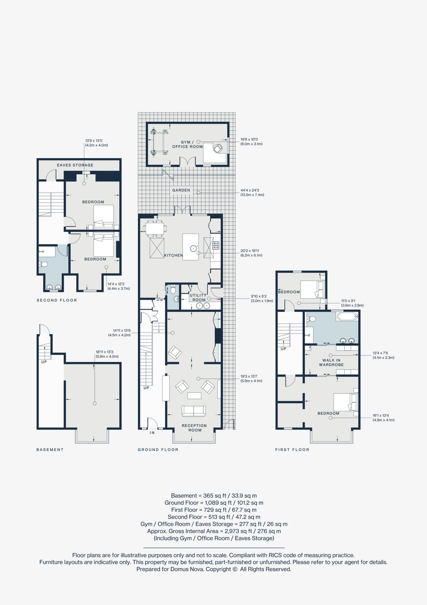 Baldwyn Gardens, London, W3 floorplan