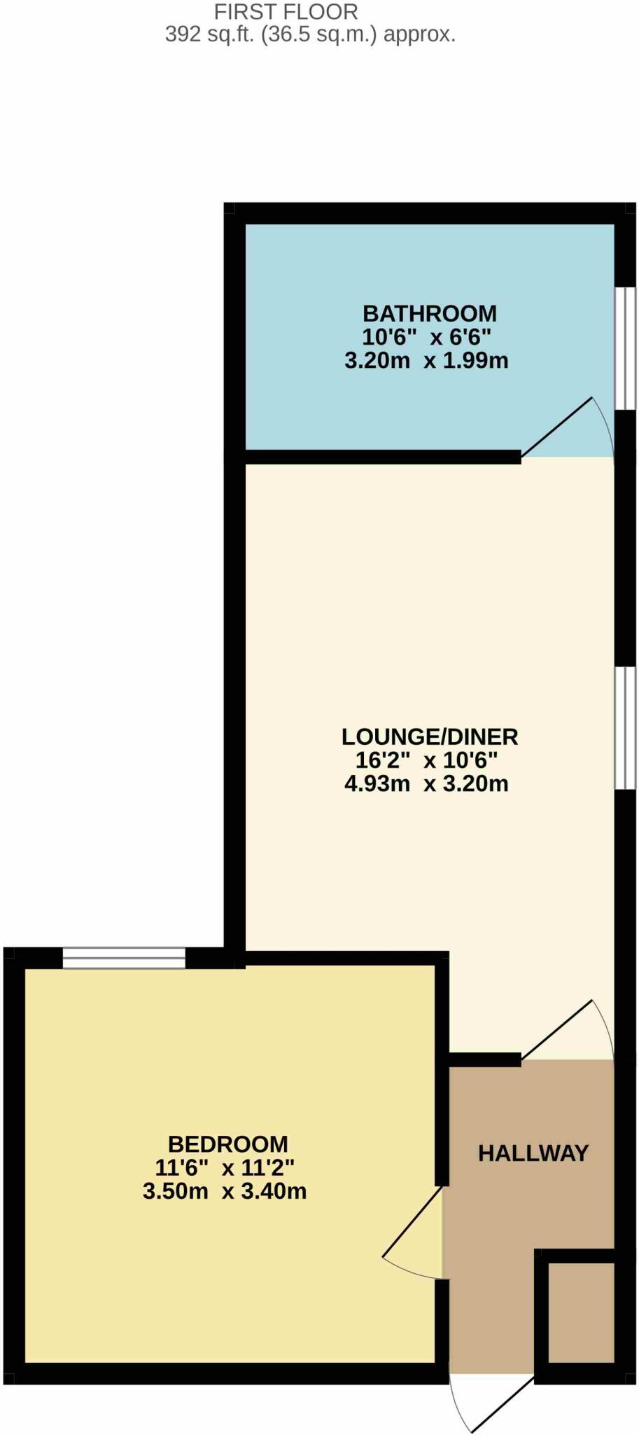 First Floor Flat, Paget Street, Grangetown, Cardiff floorplan
