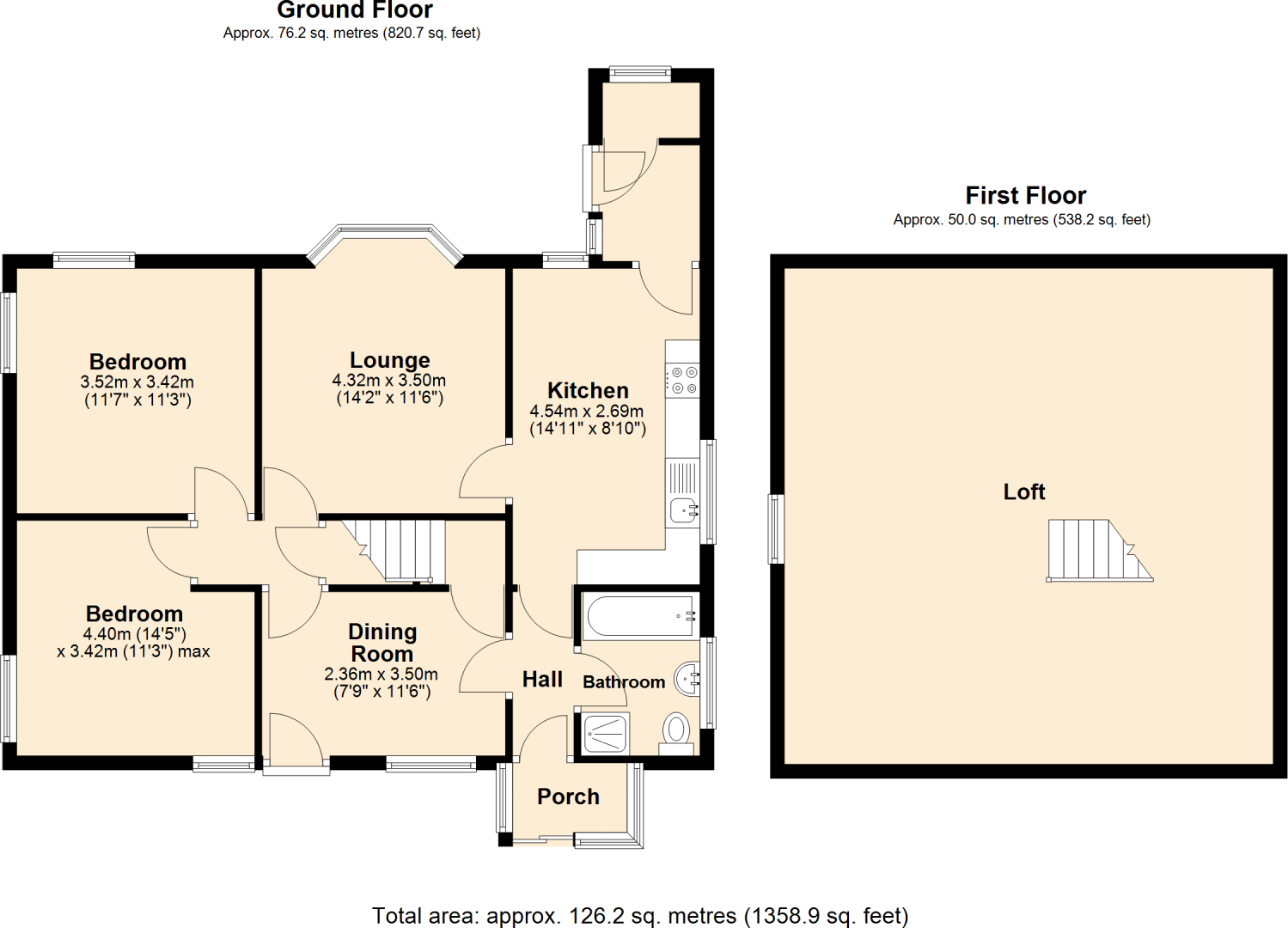 Rednal Fields, TF4 3HQ floorplan