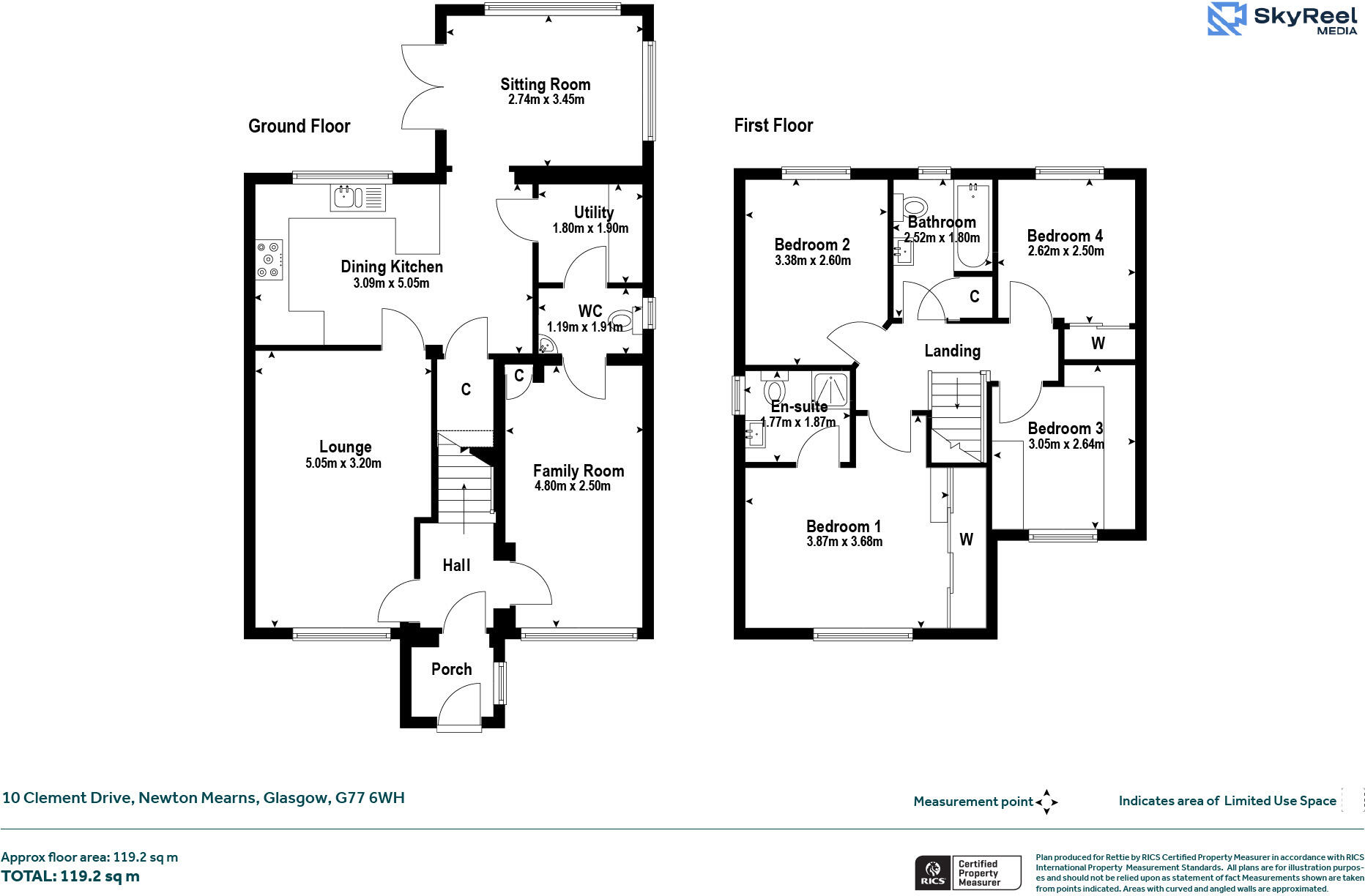 Clement Drive, Newton Mearns, Glasgow floorplan