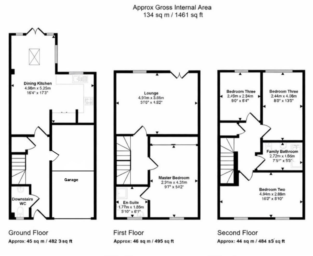 Bellscroft, Wombwell, Barnsley floorplan