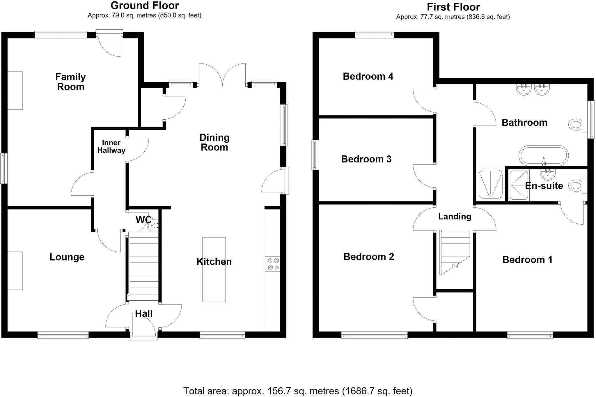 Toft, Bourne, Lincolnshire, PE10 floorplan