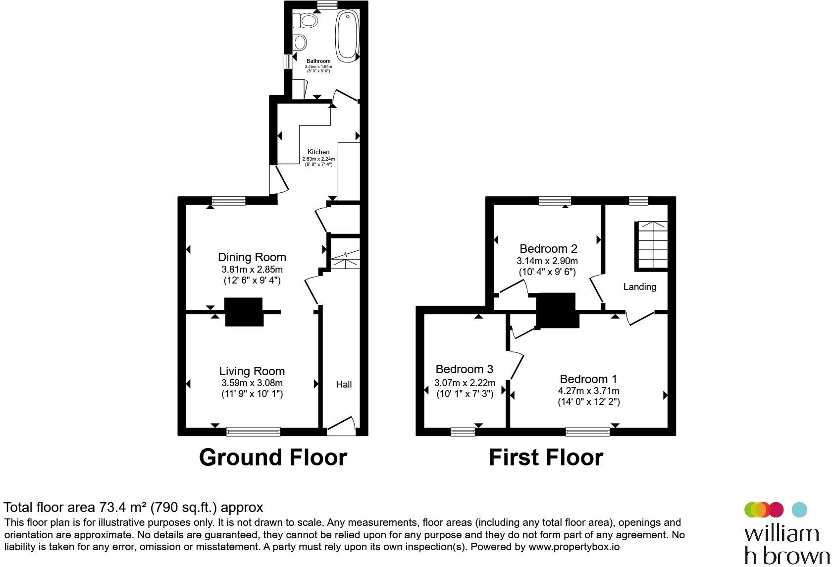 Roman Road, Colchester floorplan
