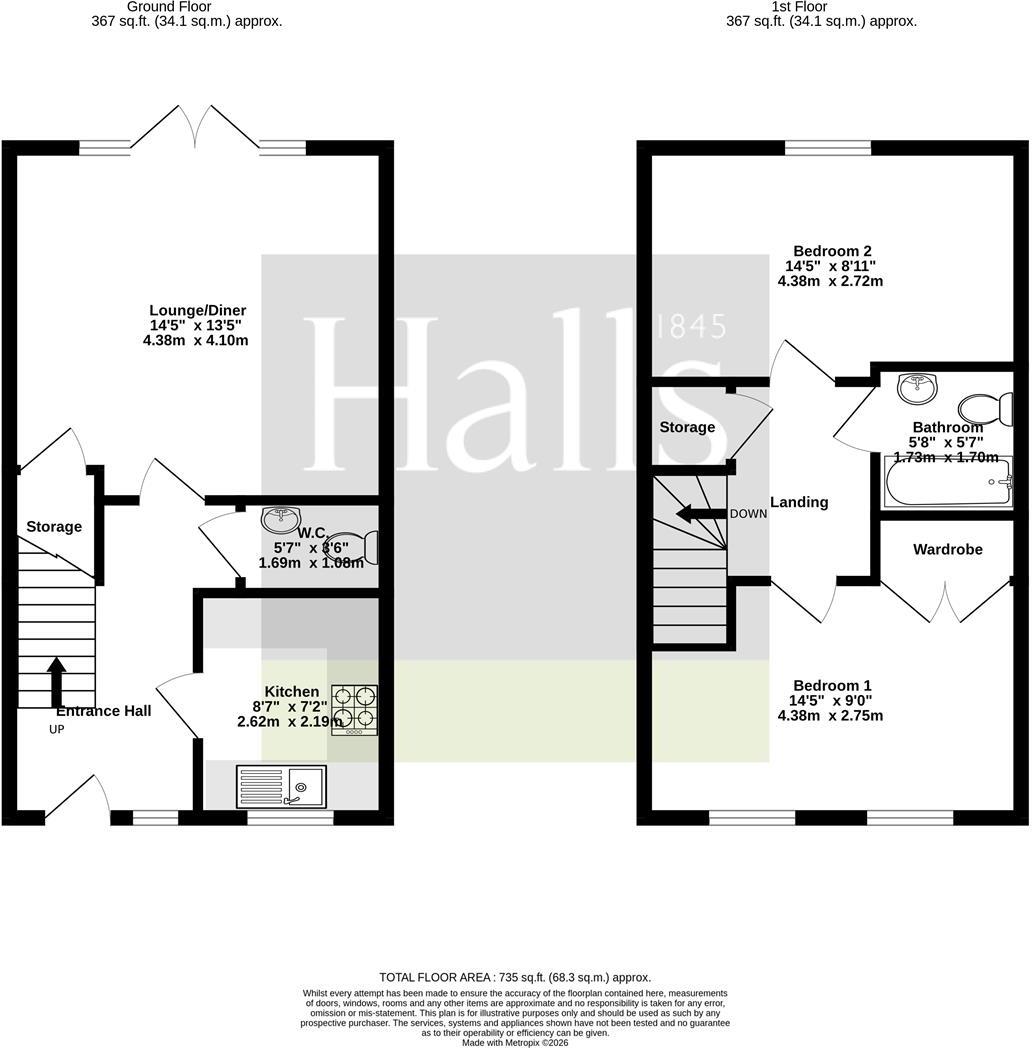 Willcock Road, Wolverhampton floorplan