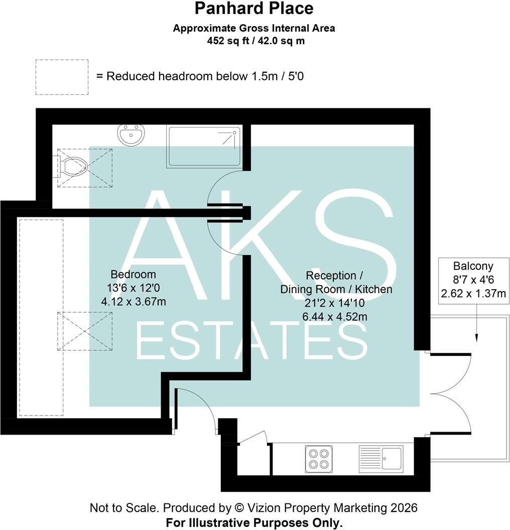 Panhard Place, Southall floorplan