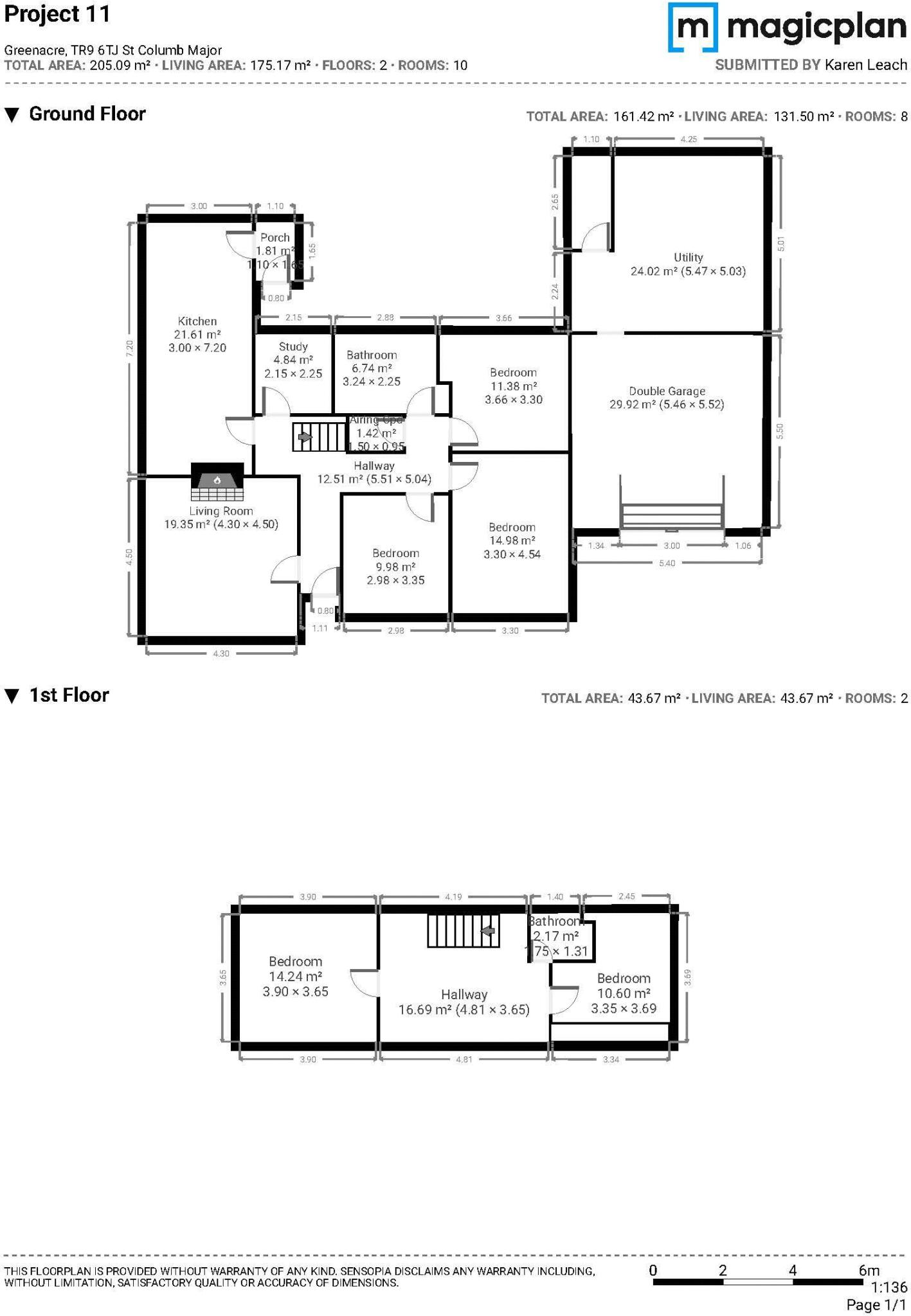 Newquay Road, St. Columb floorplan