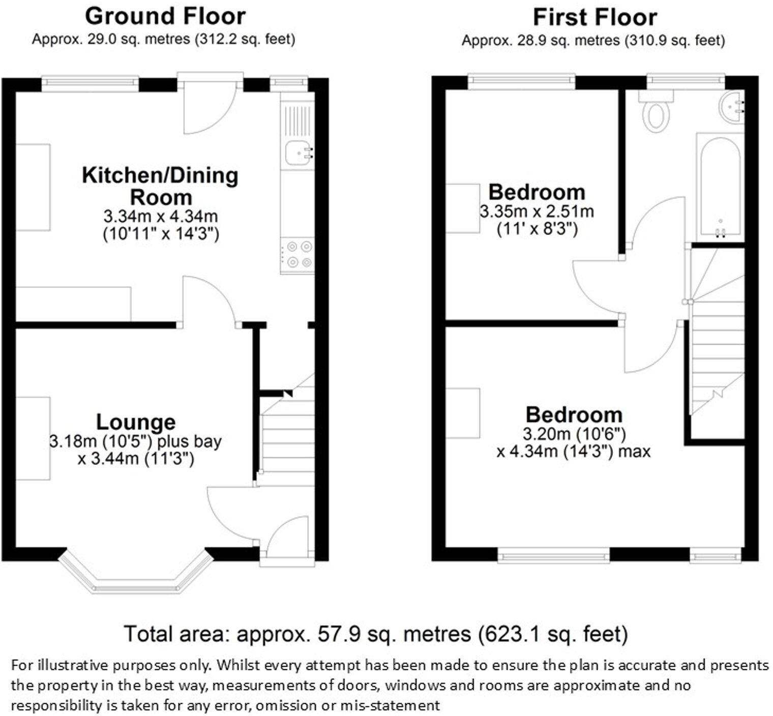 Purcell Road, Courthouse Green, Coventry, CV6 7JY floorplan