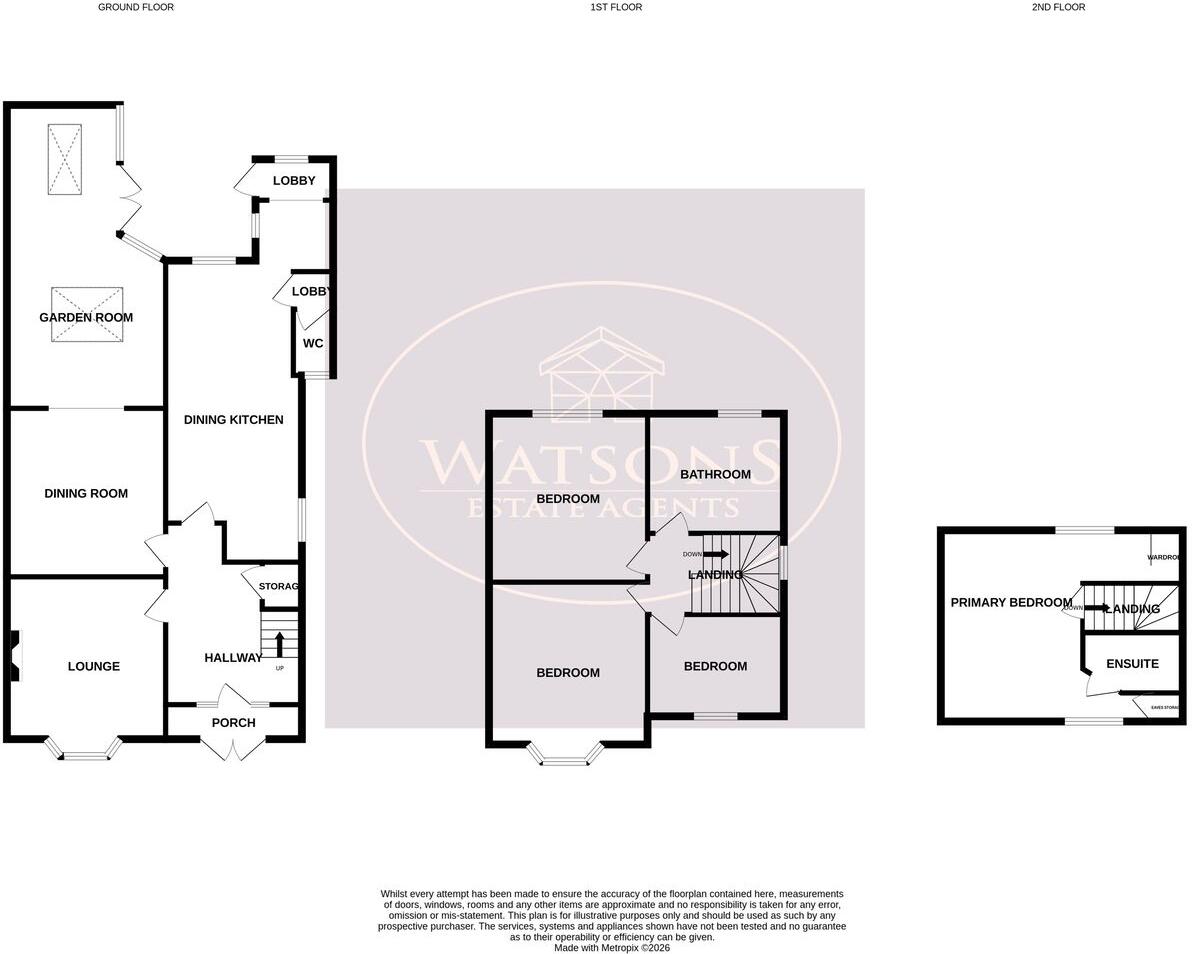 Main Road, Watnall, Nottingham, NG16 floorplan