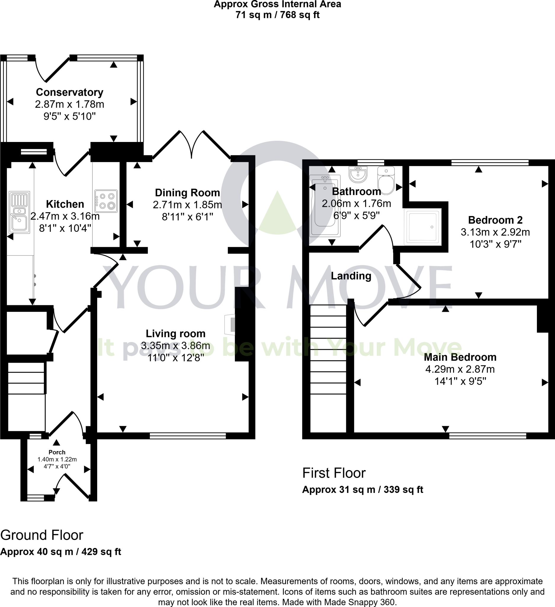Balunie Terrace, Dundee, Angus, DD4 floorplan