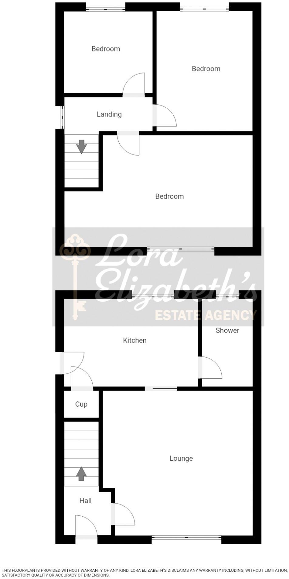 Glebe Avenue, Pinxton, NG16 floorplan