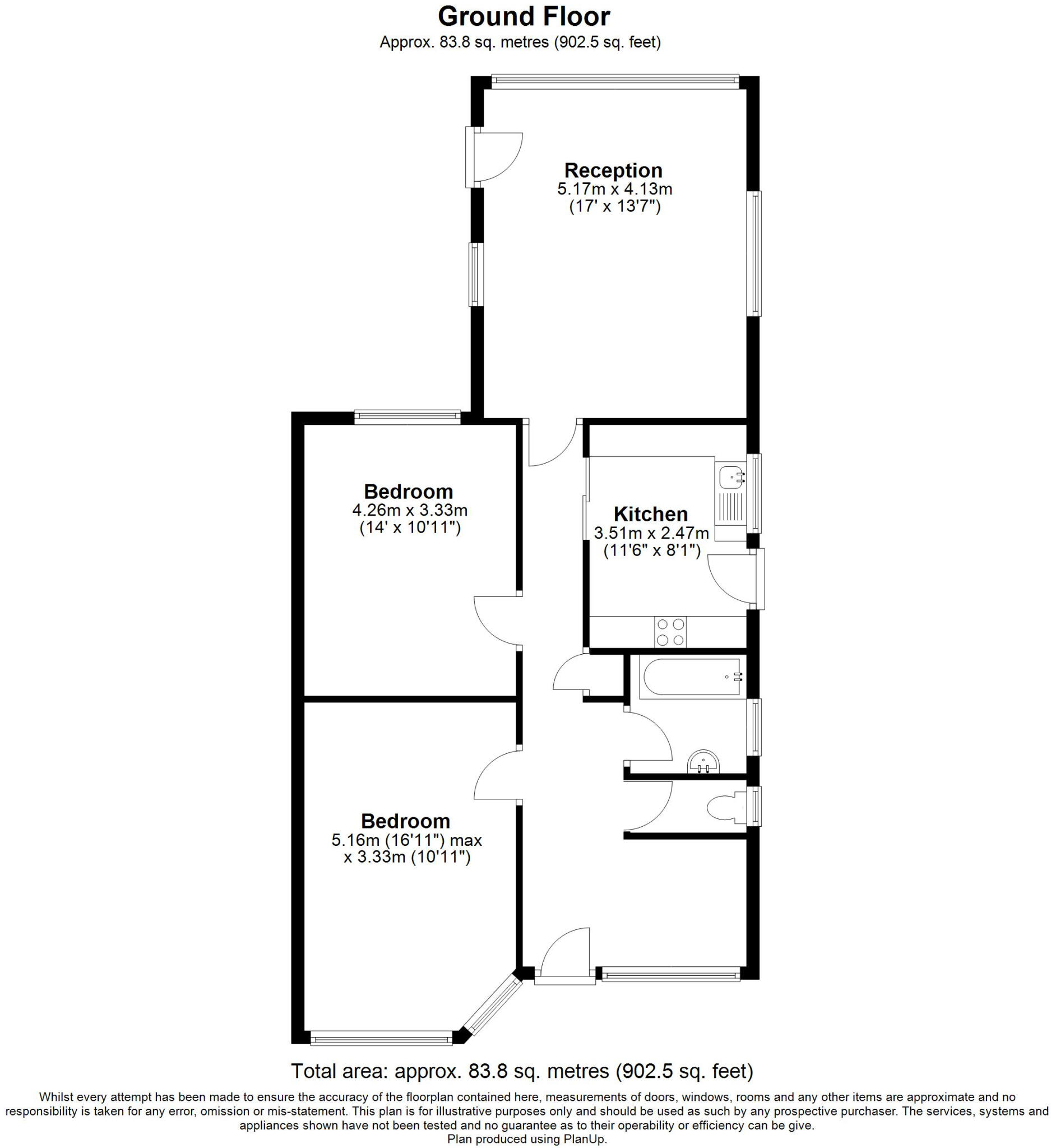 Forest Side, Chingford, Waltham Forest floorplan
