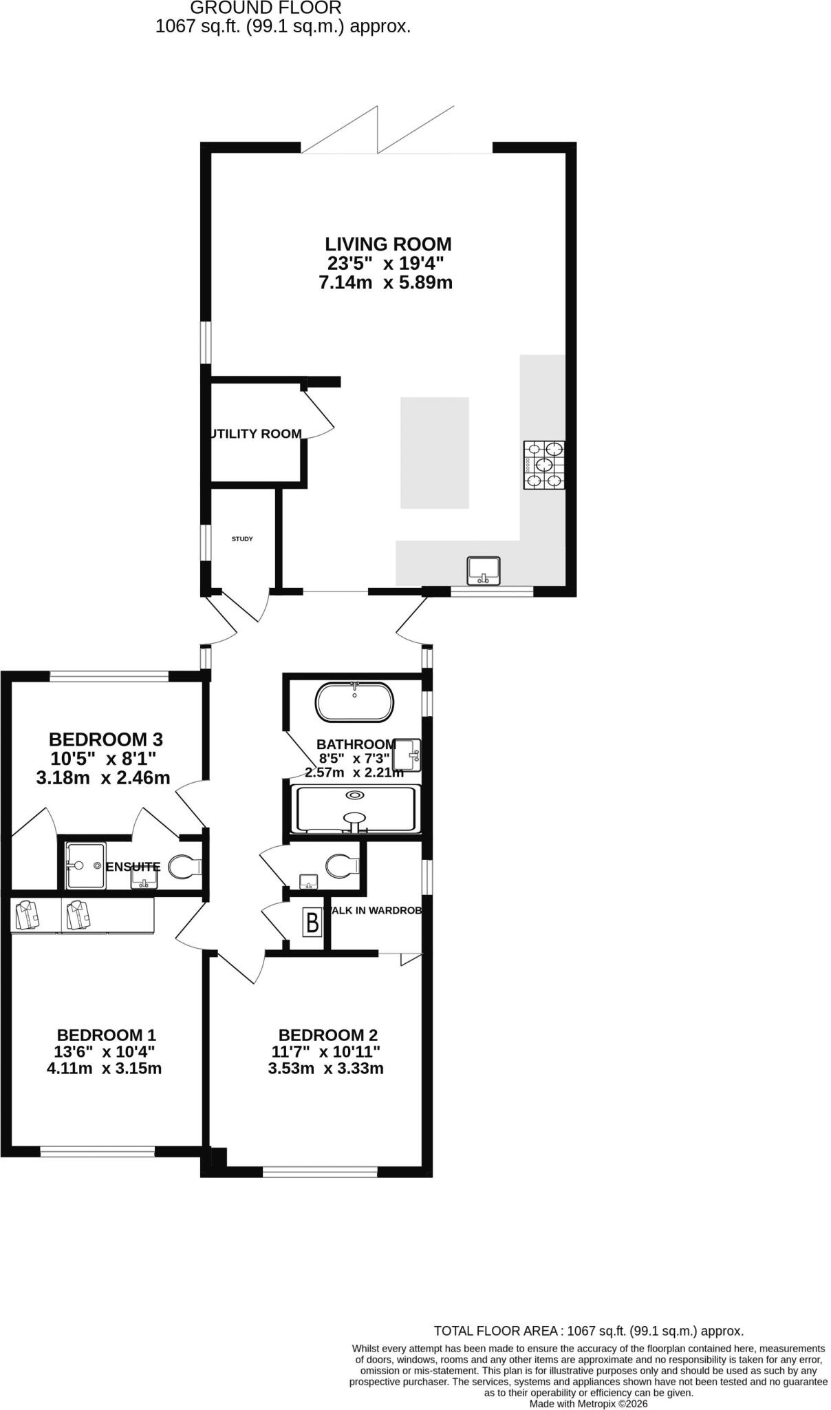 Rawcliffe Way, Rawcliffe, York YO30 5UP floorplan