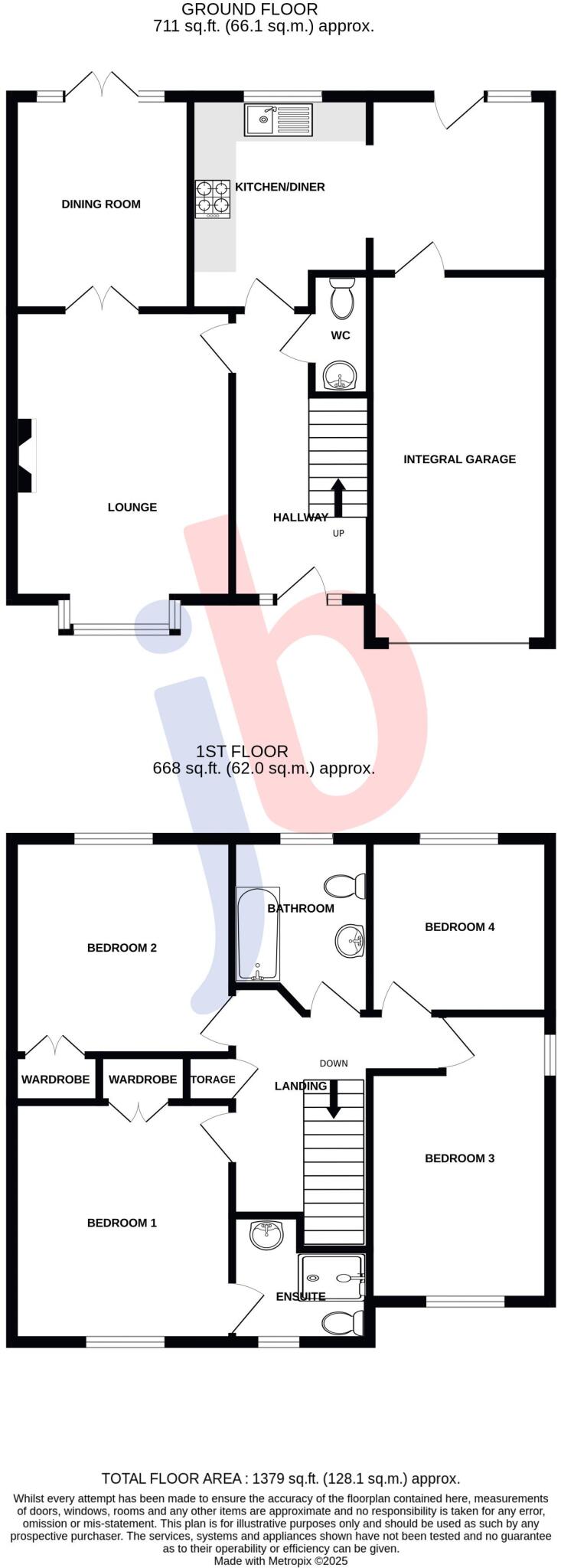 The Osiers, Newark floorplan