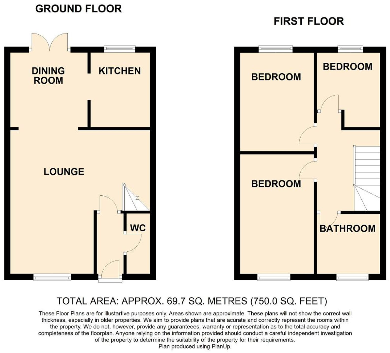 Chalkdown, Luton, LU2 floorplan