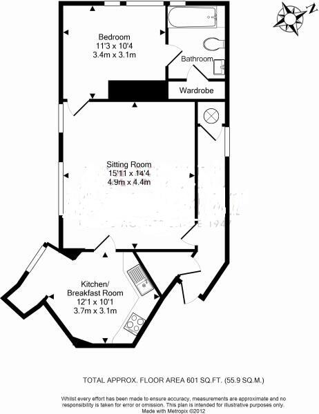 Warren Road, Crowborough floorplan