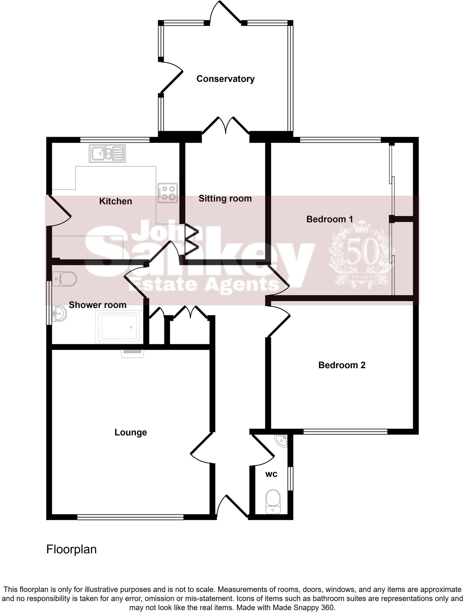 Delamere Drive, Mansfield, NG18 floorplan