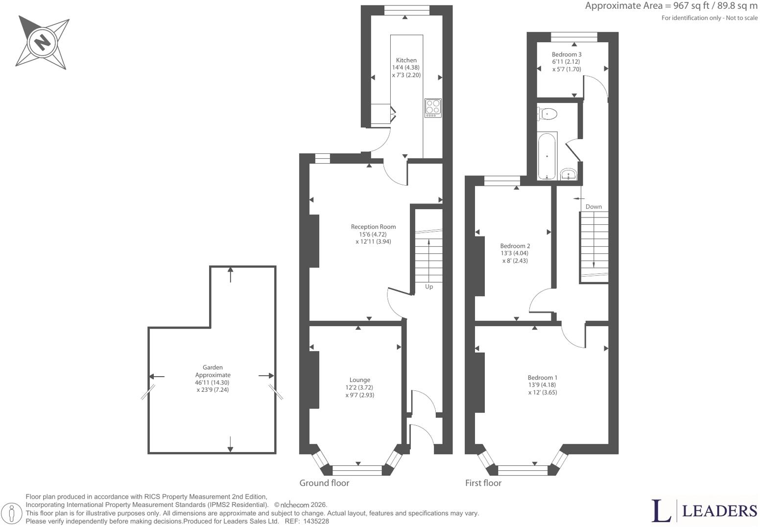 Bedford Street, Crewe, Cheshire floorplan