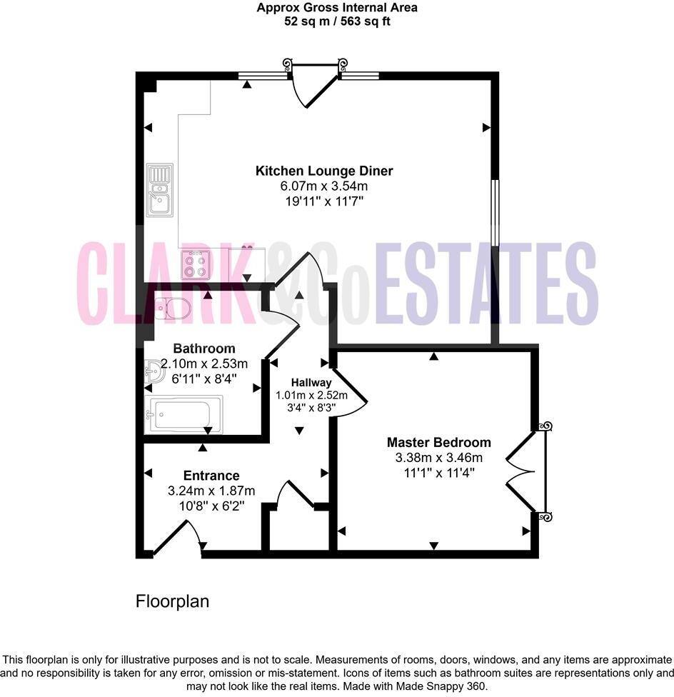 Trafalgar Road, Exeter floorplan