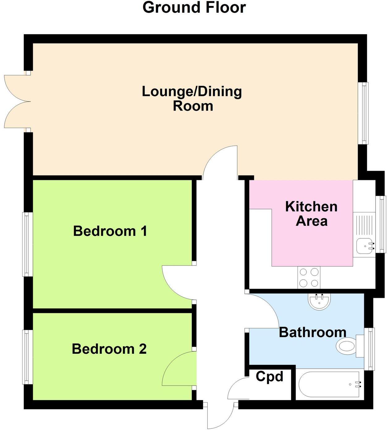 Blakeshay Close, Leicester, LE3 floorplan