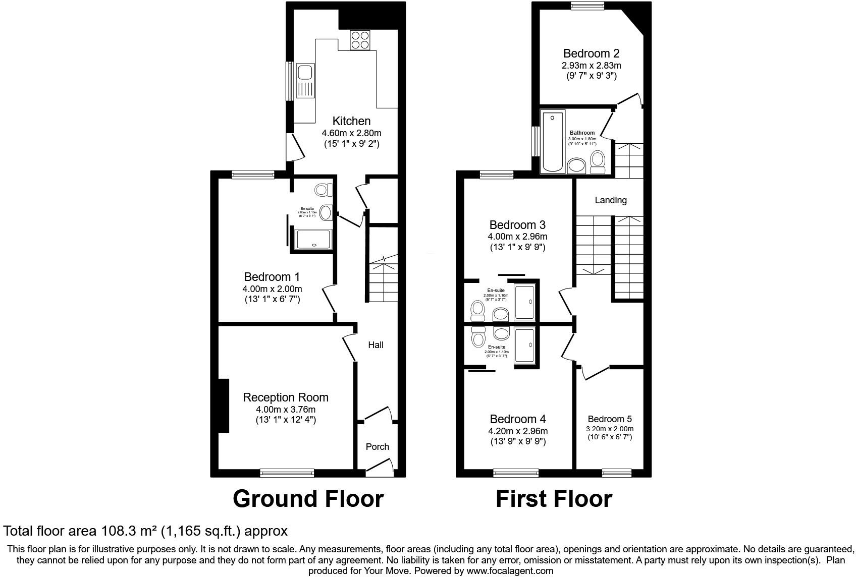 Ashley Street, Carlisle, Cumbria, CA2 floorplan