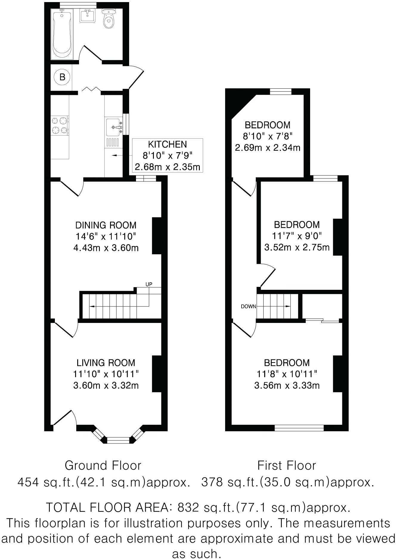 Lancaster Road, Hitchin, SG5 floorplan