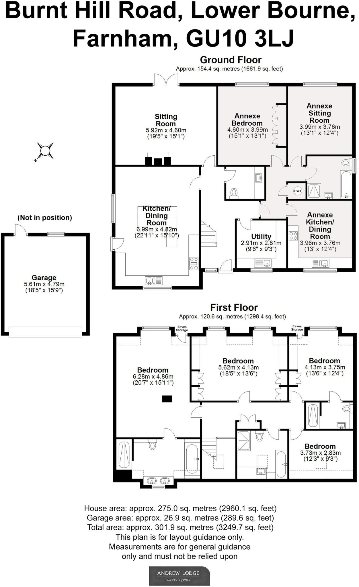 Burnt Hill Road, Lower Bourne, GU10 floorplan