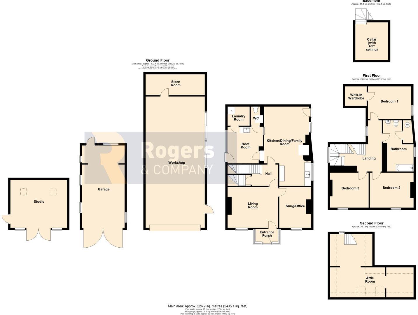 Blatchbridge, Frome floorplan