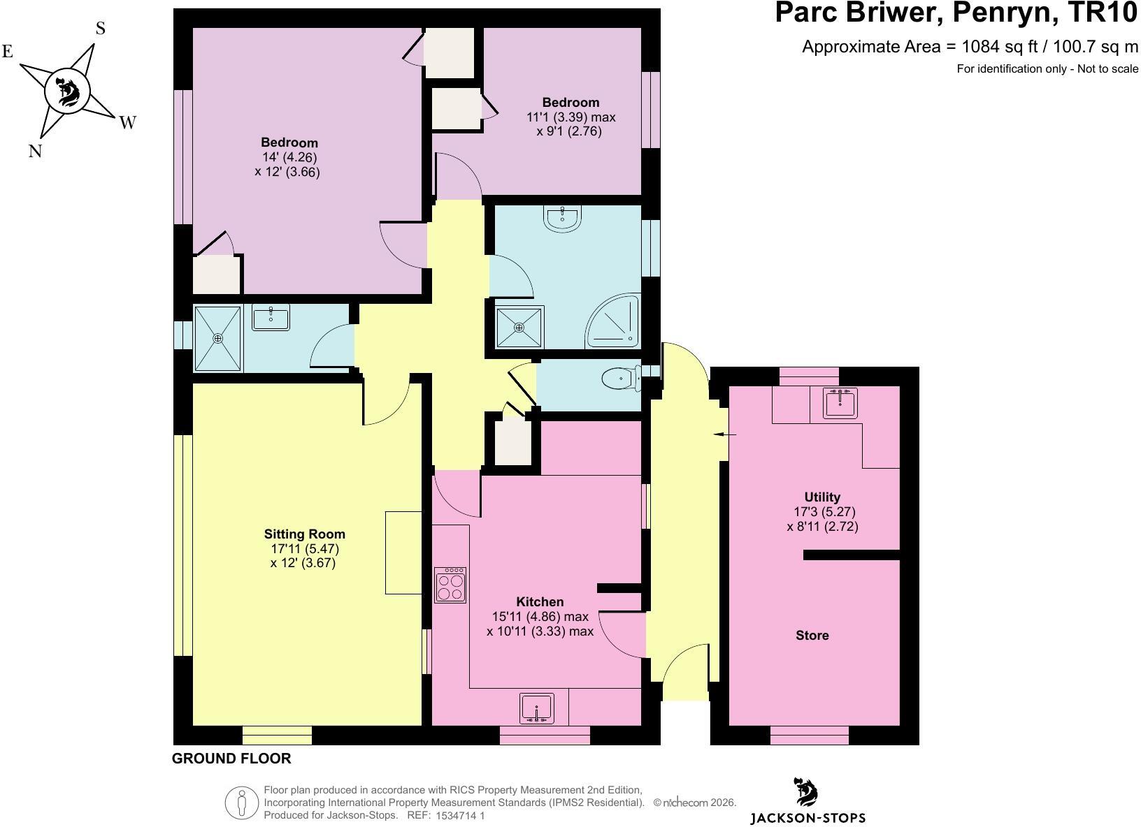 Parc Briwer, Penryn, Cornwall, TR10 floorplan