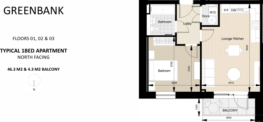 15, Greenbank, Station Road, Latchford, Warrington floorplan