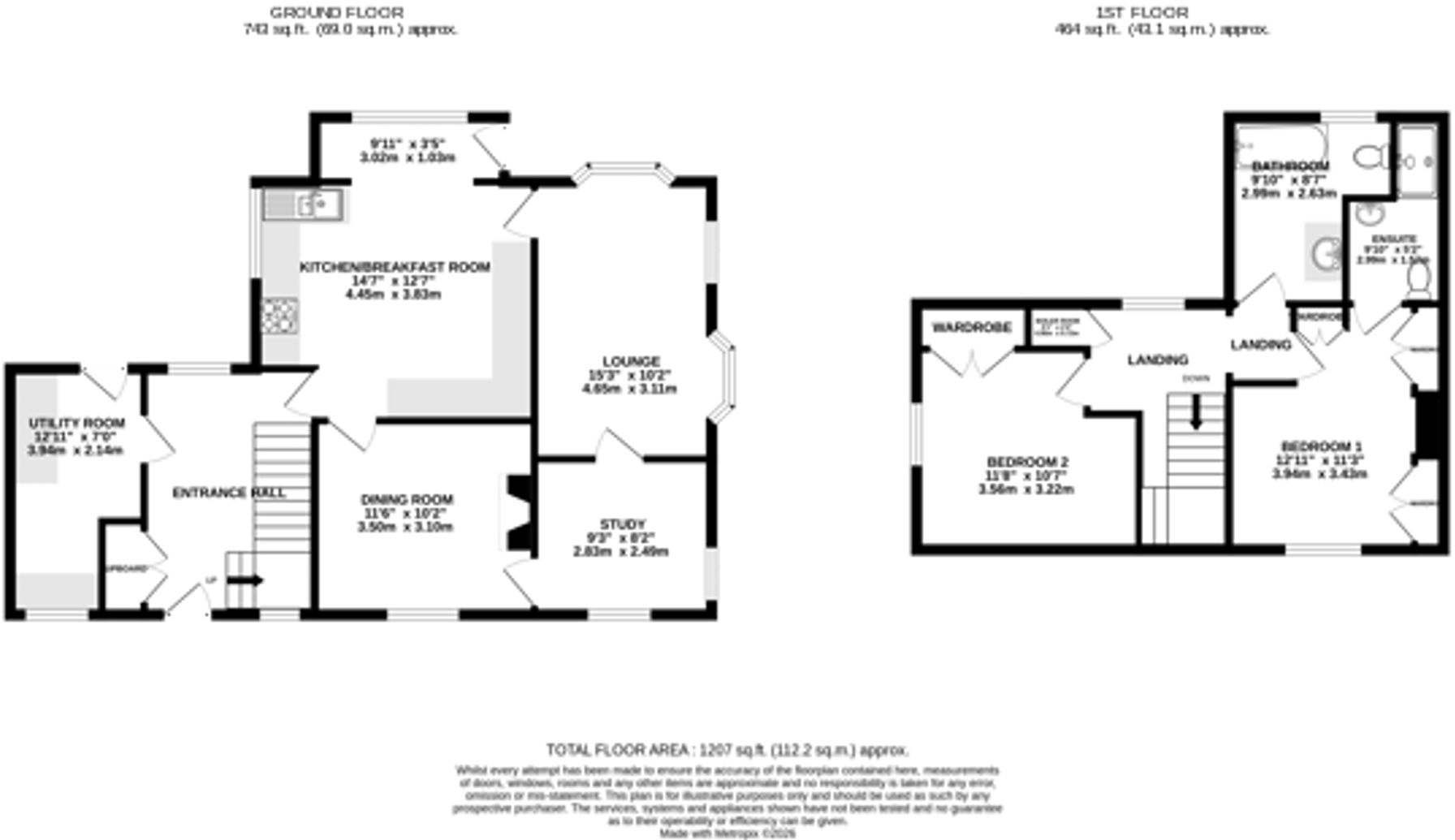 Portland Road, Kirby Muxloe, LE9 floorplan