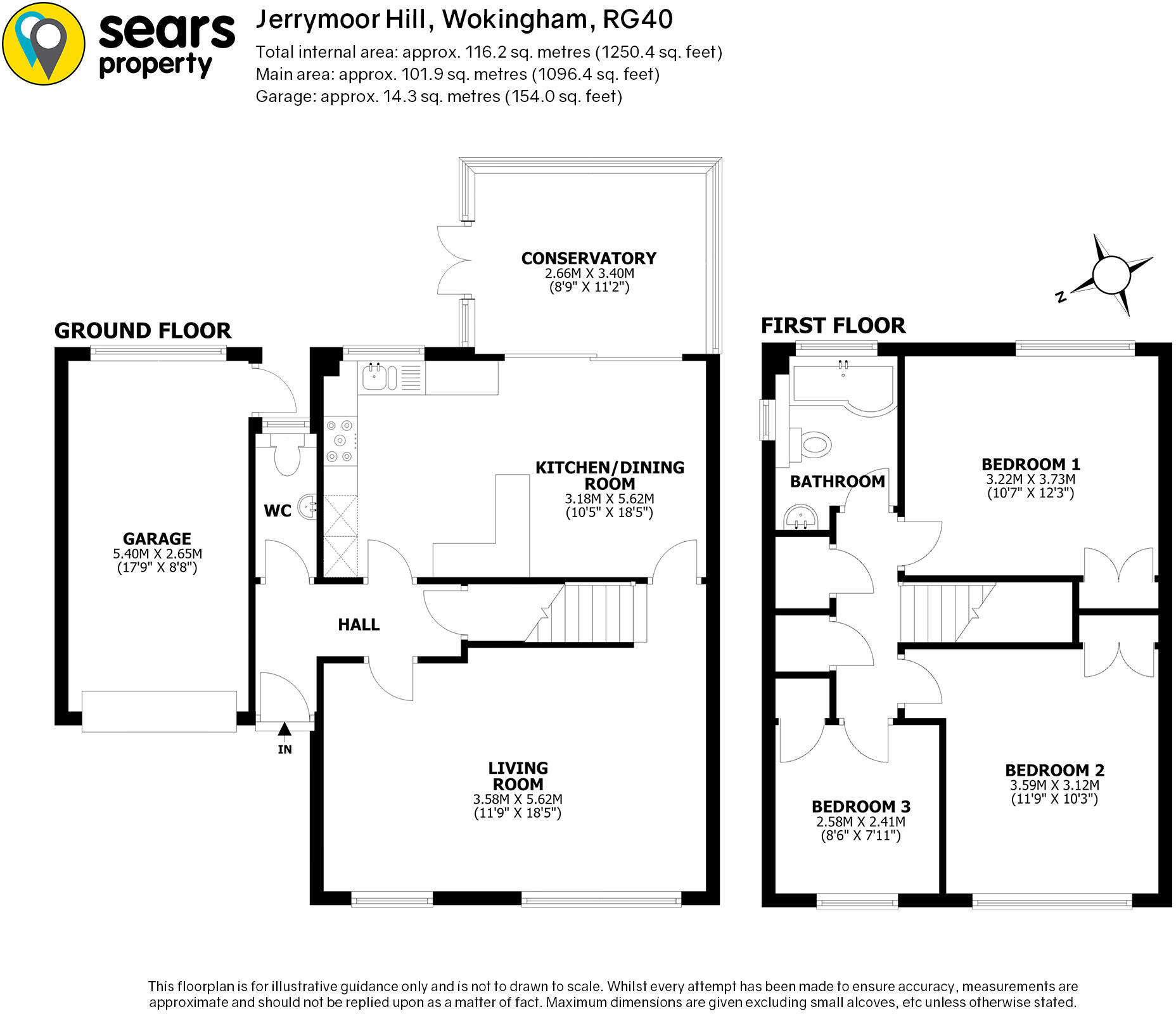 Jerrymoor Hill, Finchampstead, RG40 floorplan